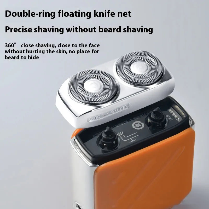 Mini Double Head Electric Shaver