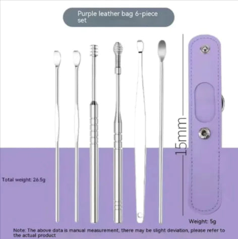 Spring EarWax Cleaner Tool Set