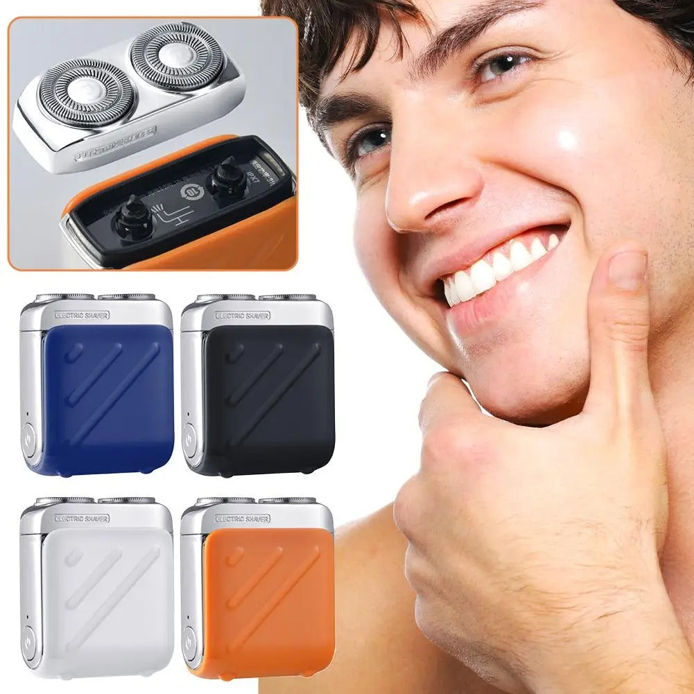 Mini Double Head Electric Shaver