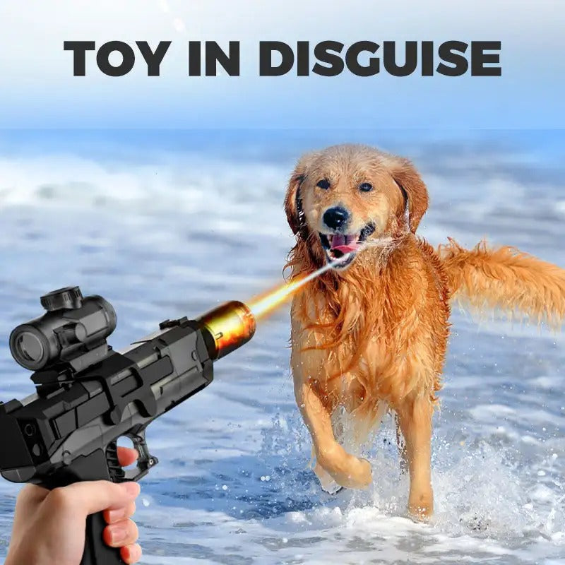 Electric LED Water Gun With Recoil and Lights