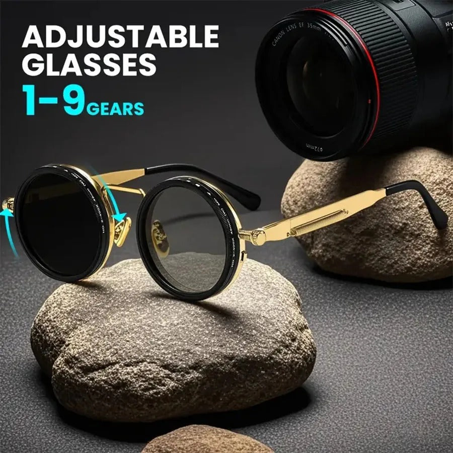 Dimming Filter Handmade Sunglasses